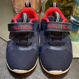 Nautica Navy & Red Baby Shoes / Sneakers Size 7